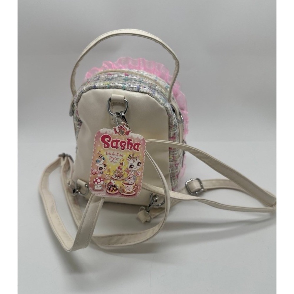 Articulated Doll Woven Mini Backpack Purse - Picture 3 of 11